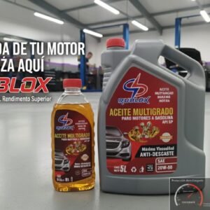 Aceite Multigrado para motores a Gasolina Sentetico Genuino  SAE 20W-50